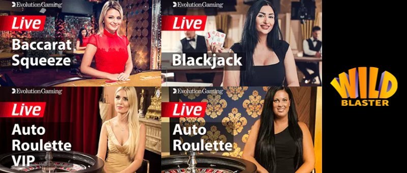 WildBlaster Live Casino