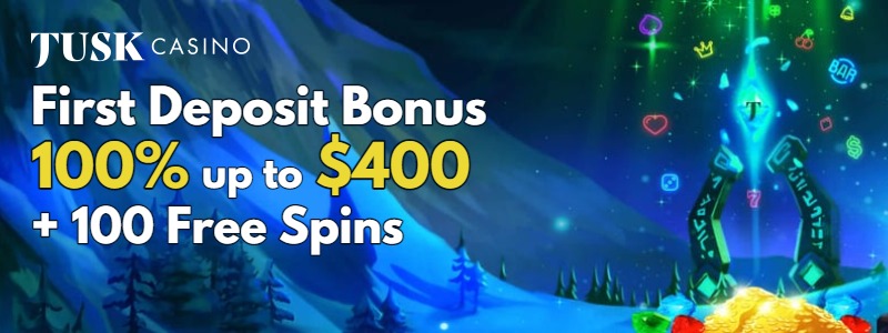 TuskCasino Welcome Bonus