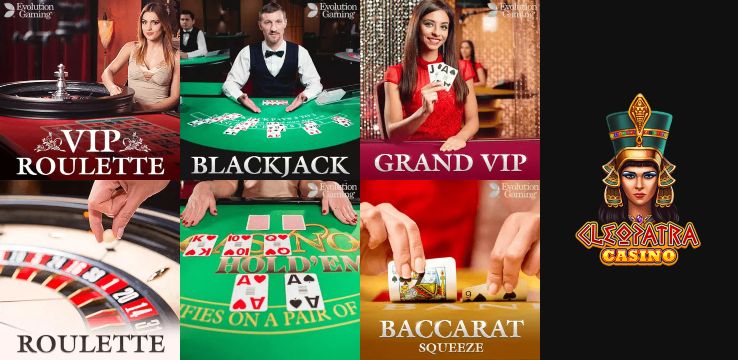 Cleopatra Live Casino Games